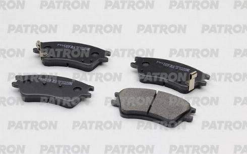 Patron PBP107KOR - Brake Pad Set, disc brake autospares.lv