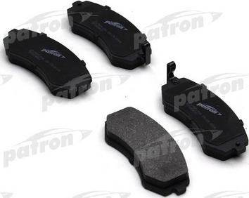 Patron PBP1166 - Brake Pad Set, disc brake autospares.lv