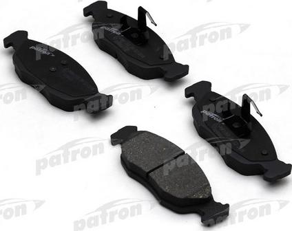 Patron PBP1168 - Brake Pad Set, disc brake autospares.lv