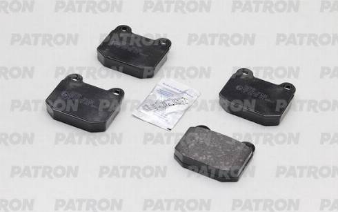 Patron PBP116 - Brake Pad Set, disc brake autospares.lv