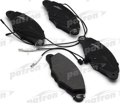 Patron PBP1114 - Brake Pad Set, disc brake autospares.lv