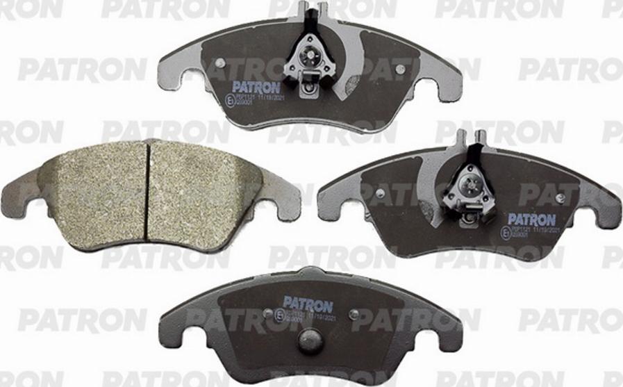 Patron PBP1121 - Brake Pad Set, disc brake autospares.lv