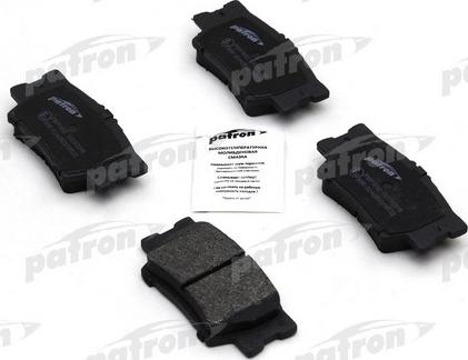 Patron PBP1892 - Brake Pad Set, disc brake autospares.lv