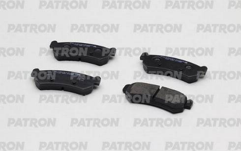 Patron PBP1889KOR - Brake Pad Set, disc brake autospares.lv