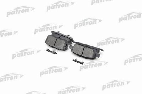 Patron PBP1839 - Brake Pad Set, disc brake autospares.lv