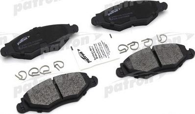 Patron PBP1378 - Brake Pad Set, disc brake autospares.lv