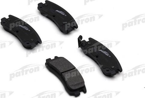 Patron PBP1264 - Brake Pad Set, disc brake autospares.lv