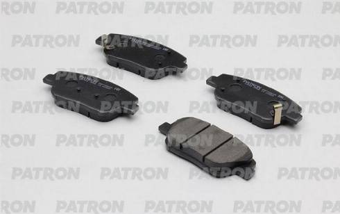 Patron PBP128KOR - Brake Pad Set, disc brake autospares.lv