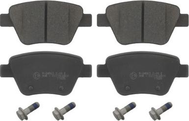 Patron PBP1279 - Brake Pad Set, disc brake autospares.lv