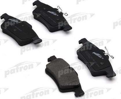 Patron PBP1766 - Brake Pad Set, disc brake autospares.lv