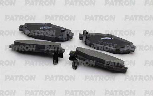 Patron PBP1703 - Brake Pad Set, disc brake autospares.lv