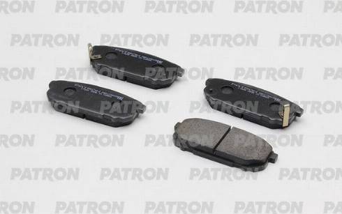 Patron PBP1736KOR - Brake Pad Set, disc brake autospares.lv