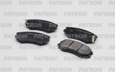 Patron PBP1733KOR - Brake Pad Set, disc brake autospares.lv