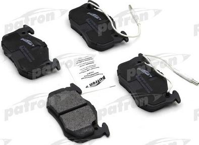 Patron PBP881 - Brake Pad Set, disc brake autospares.lv