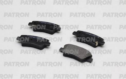 Patron PBP3494KOR - Brake Pad Set, disc brake autospares.lv