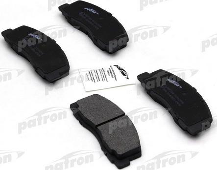 Patron PBP368 - Brake Pad Set, disc brake autospares.lv