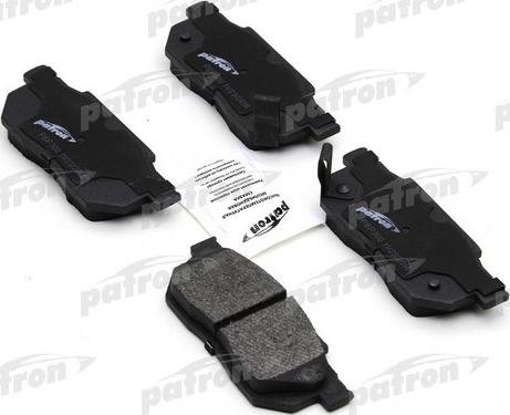 Patron PBP300 - Brake Pad Set, disc brake autospares.lv