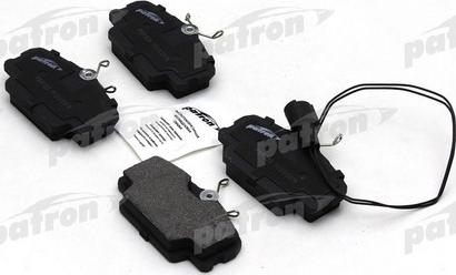 Patron PBP320 - Brake Pad Set, disc brake autospares.lv