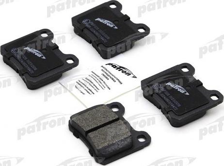 Patron PBP328 - Brake Pad Set, disc brake autospares.lv