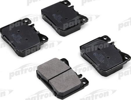 Patron PBP243 - Brake Pad Set, disc brake autospares.lv