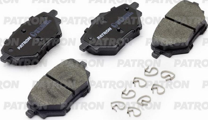 Patron PBP251 - Brake Pad Set, disc brake autospares.lv