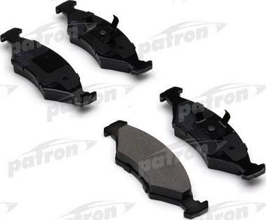 Patron PBP206 - Brake Pad Set, disc brake autospares.lv