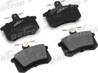 Patron PBP222 - Brake Pad Set, disc brake autospares.lv