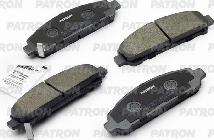 Patron PBP277 - Brake Pad Set, disc brake autospares.lv