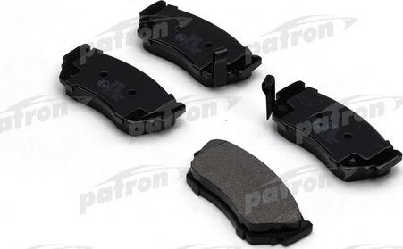 Patron PBP763 - Brake Pad Set, disc brake autospares.lv