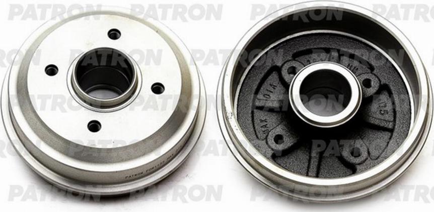 Patron PDR1133 - Brake Drum autospares.lv