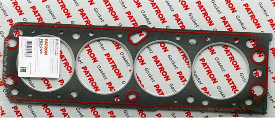 Patron PG2-0123 - Gasket, cylinder head autospares.lv