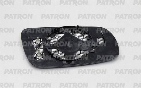 Patron PMG0207G03 - Mirror Glass, outside mirror autospares.lv