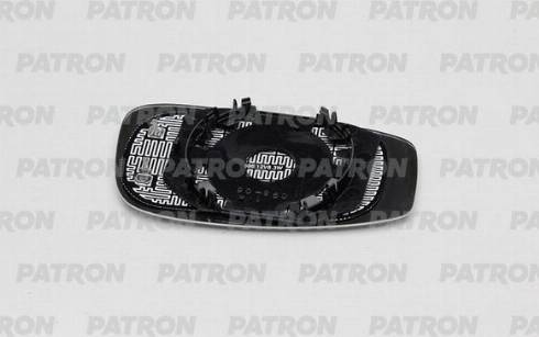 Patron PMG1114G04 - Mirror Glass, outside mirror autospares.lv