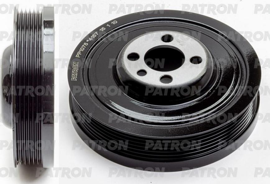 Patron PP1075 - Belt Pulley, crankshaft autospares.lv