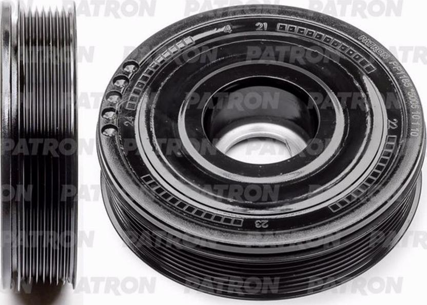 Patron PP1185 - Belt Pulley, crankshaft autospares.lv