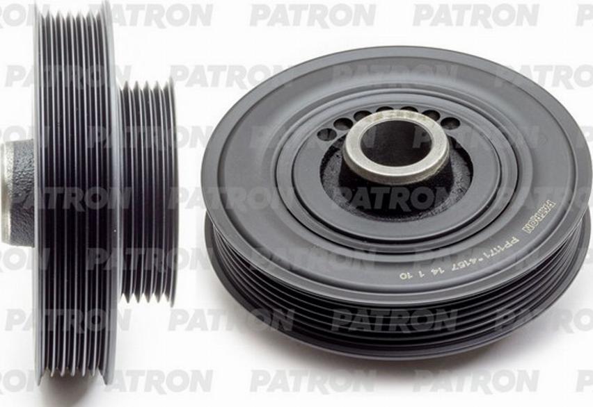 Patron PP1171 - Belt Pulley, crankshaft autospares.lv