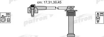 Patron PSCI1004 - Ignition Cable Kit autospares.lv