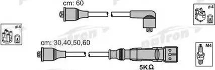 Patron PSCI1001 - Ignition Cable Kit autospares.lv