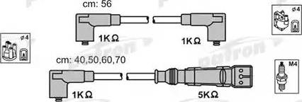 Patron PSCI1017 - Ignition Cable Kit autospares.lv