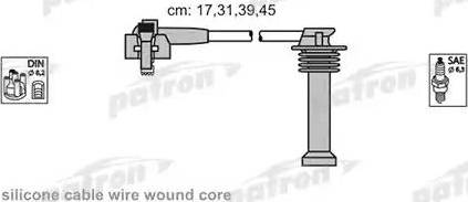 Patron PSCI2005 - Ignition Cable Kit autospares.lv