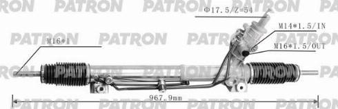 Patron PSG3007 - Steering Gear autospares.lv