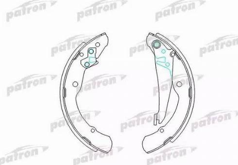 Patron PSP549 - Brake Shoe Set autospares.lv