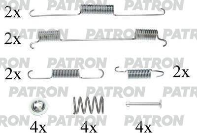 Patron PSRK0052 - Accessory Kit, brake shoes autospares.lv