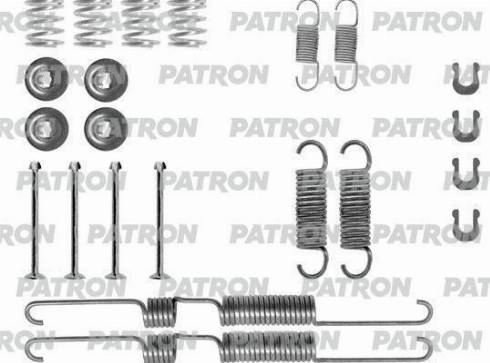 Patron PSRK0198 - Accessory Kit, brake shoes autospares.lv