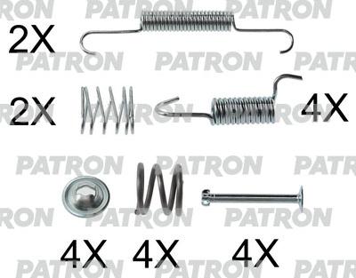 Patron PSRK0257 - Accessory Kit, parking brake shoes autospares.lv