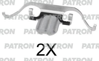 Patron PSRK1041 - Accessory Kit for disc brake Pads autospares.lv