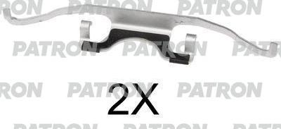 Patron PSRK1035 - Accessory Kit for disc brake Pads autospares.lv