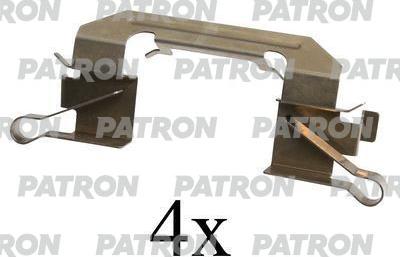 Patron PSRK1193 - Accessory Kit for disc brake Pads autospares.lv