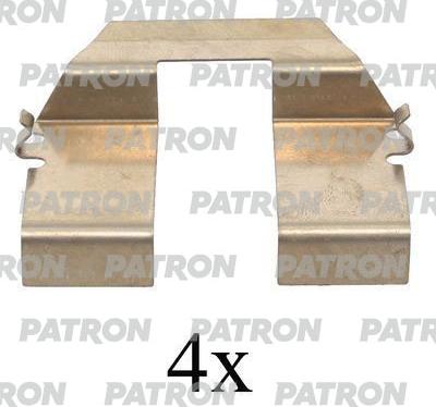 Patron PSRK1141 - Accessory Kit for disc brake Pads autospares.lv