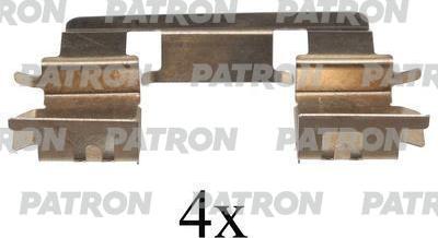 Patron PSRK1165 - Accessory Kit for disc brake Pads autospares.lv